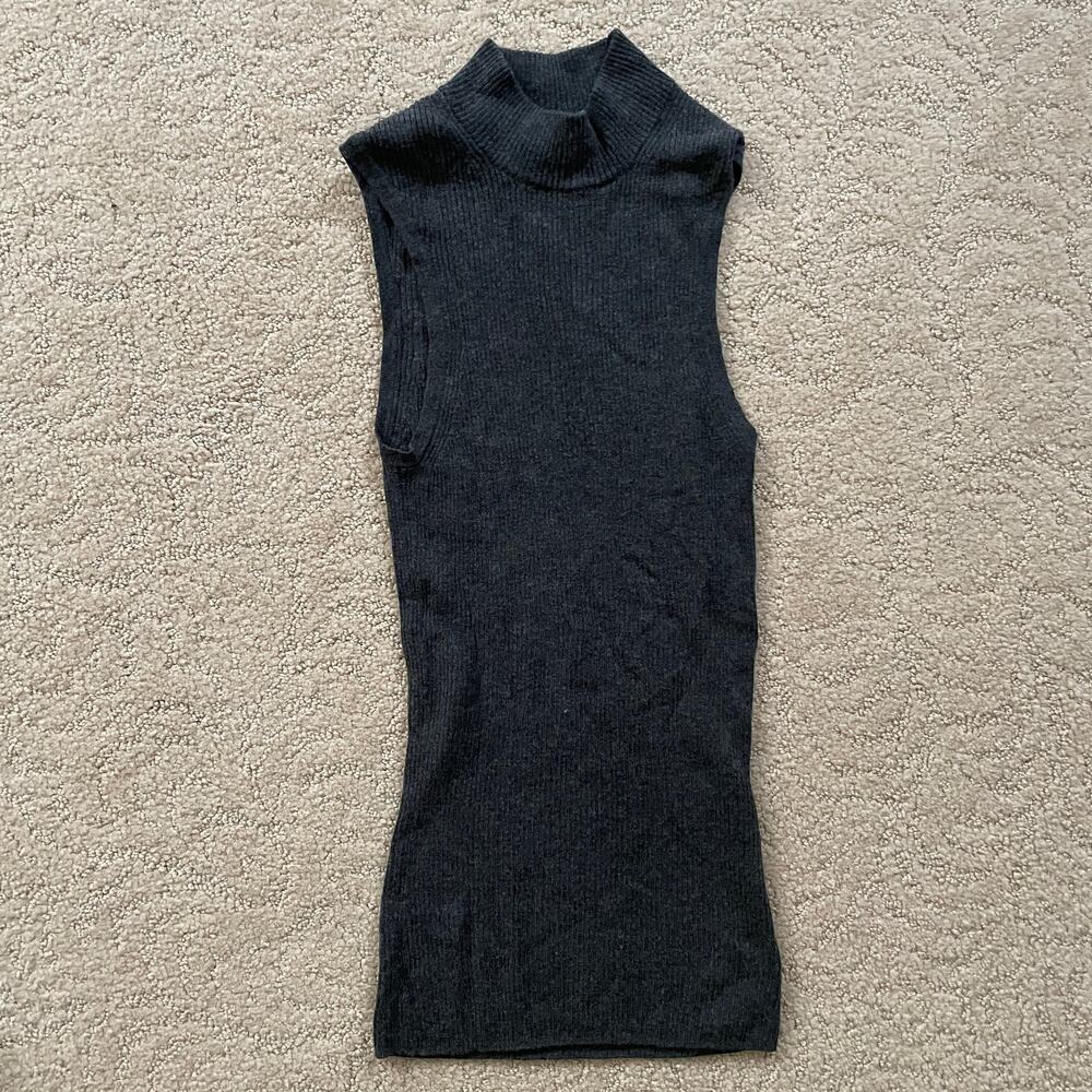 Naadam silk and cashmere blend knit Ribbed Tank top